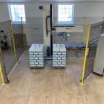 Linea automatica di pallettizzazione fardelli di farina