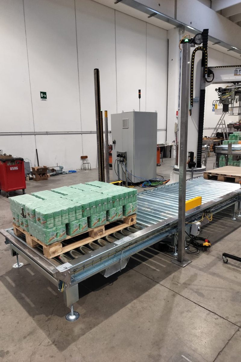Innovazione nella Pallettizzazione per l’Industria Alimentare