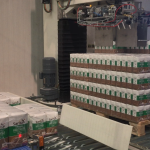 Impianto di pallettizzazione di fardelli di farina