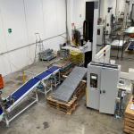Linea di pallettizzazione sacchi di pet food