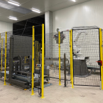 Linea di pallettizzazione scatole di distillati